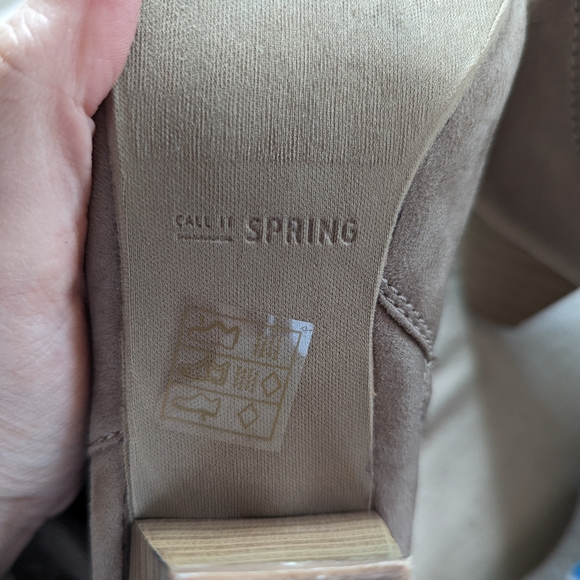 Call It Spring Slouchy Taupe Boots - Picture 8 of 8